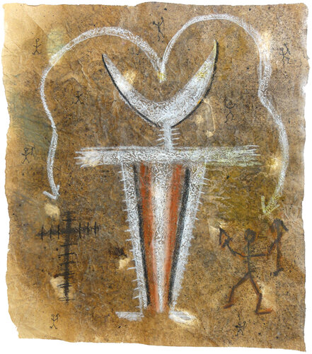 L'oracolo di Andrea Benetti, Opera su carta in vendita su Singulart