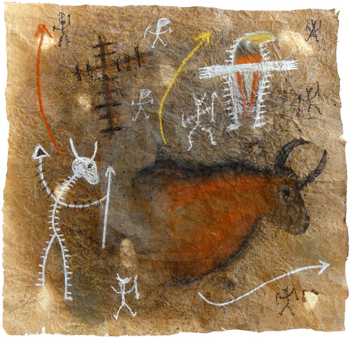 Toro de Lazaret di Andrea Benetti, Opera su carta in vendita su Singulart