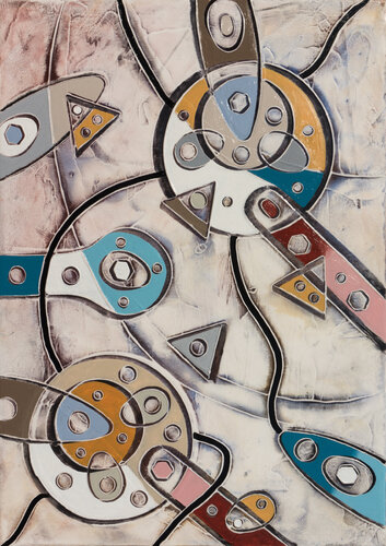 Chimica astratta von Andrea Benetti, Malerei kaufen auf Singulart