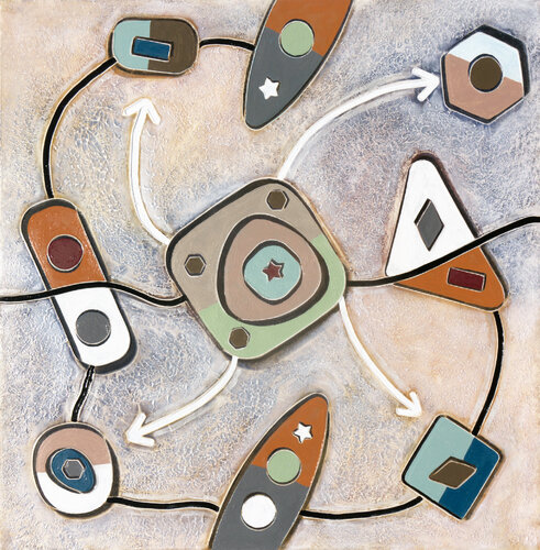 Grecale von Andrea Benetti, Malerei kaufen auf Singulart