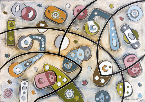 Correnti alterne by Andrea Benetti, Painting for Sale on Singulart