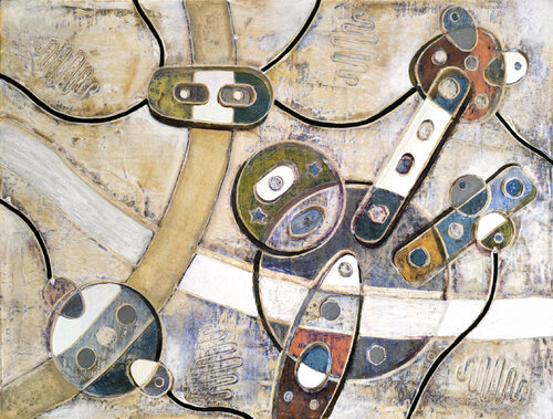 Geometria interiore di Andrea Benetti, Pittura in vendita su Singulart