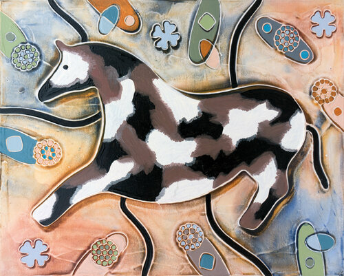 Cavallino van Andrea Benetti, Schilderij te koop op Singulart