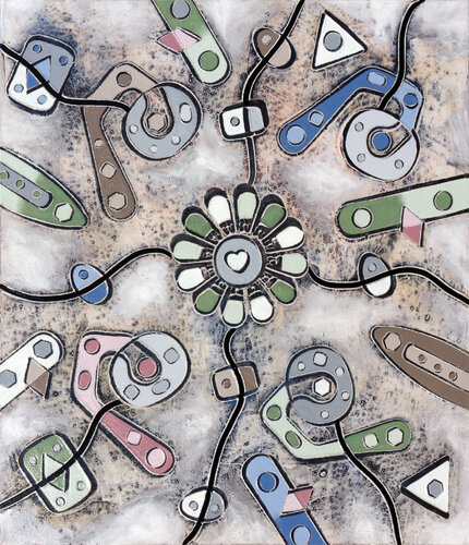 Gioco pericoloso di Andrea Benetti, Pittura in vendita su Singulart