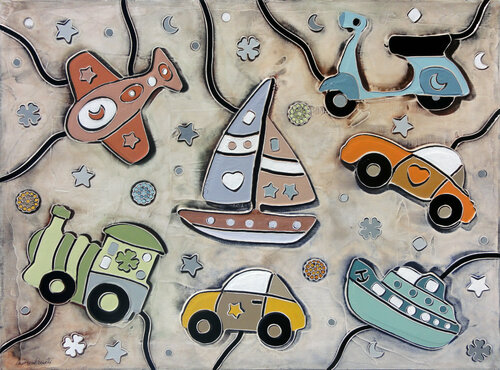 inMovimento II di Andrea Benetti, Pittura in vendita su Singulart