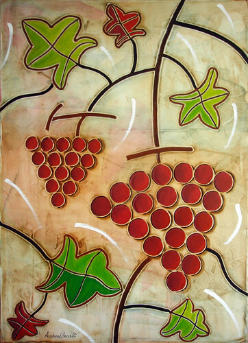 Uva nera di Andrea Benetti, Pittura in vendita su Singulart