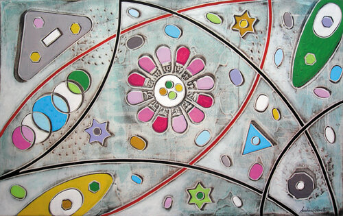 Colori al vento di Andrea Benetti, Pittura in vendita su Singulart