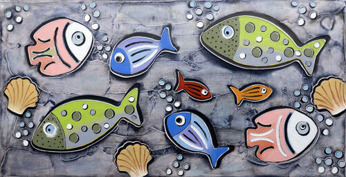 Aquarius di Andrea Benetti, Pittura in vendita su Singulart