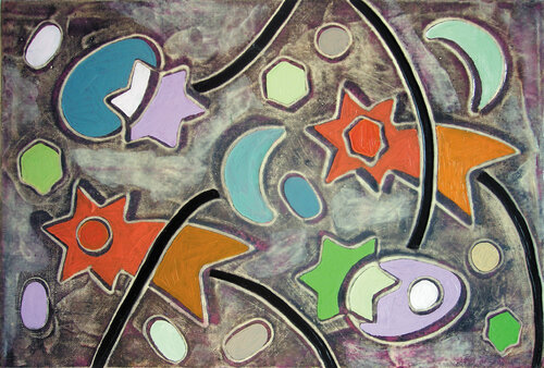 Stelle comete von Andrea Benetti, Malerei kaufen auf Singulart