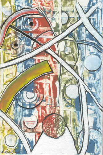 La falce e l'aquilone di Andrea Benetti, Pittura in vendita su Singulart