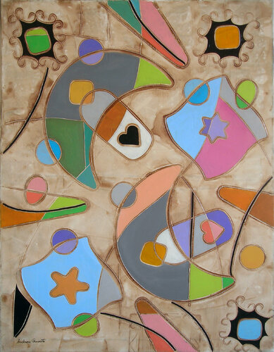 Il cuore nero di Andrea Benetti, Pittura in vendita su Singulart