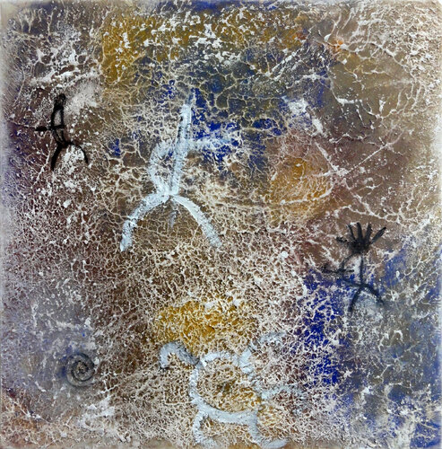 Ominide di Porto Badisco I di Andrea Benetti, Pittura in vendita su Singulart