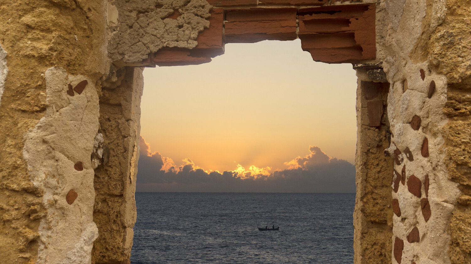 The window on the sunset Andrea Benetti