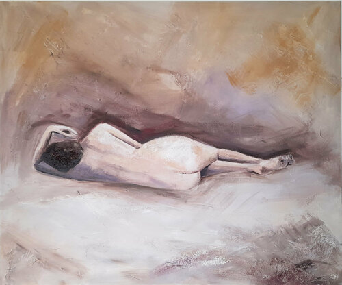 La siesta van Gema Cebrian, Schilderij te koop op Singulart