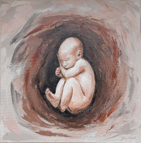 La espera von Gema Cebrian, Malerei kaufen auf Singulart