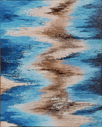 Bajamar, Low tide von Gema Cebrian, Malerei kaufen auf Singulart