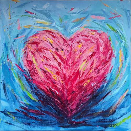 Mi corazón von Gema Cebrian, Malerei kaufen auf Singulart