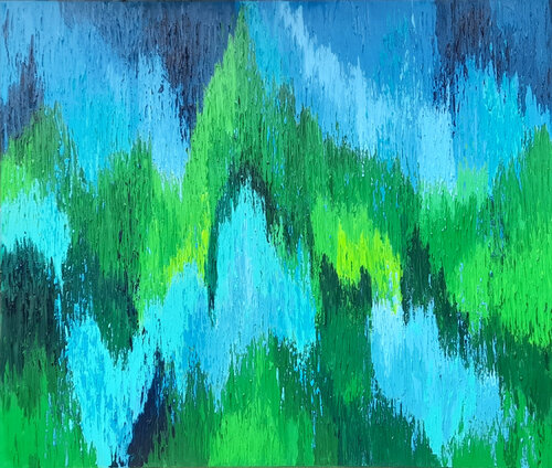 Rainforest von Gema Cebrian, Malerei kaufen auf Singulart