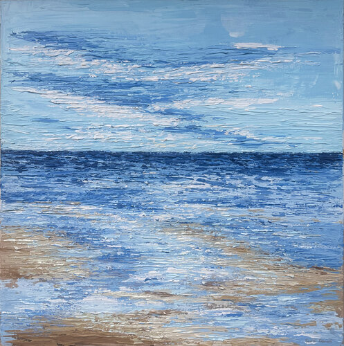 Mar de verano von Gema Cebrian, Malerei kaufen auf Singulart