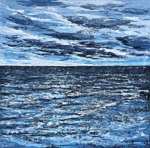 Mar de invierno von Gema Cebrian, Malerei kaufen auf Singulart