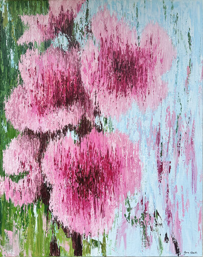 Nectarine Blossom van Gema Cebrian, Schilderij te koop op Singulart