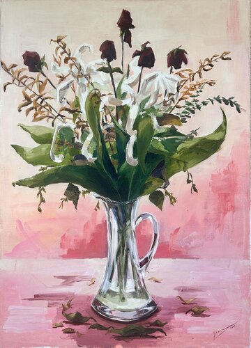 Flores secas van Gema Cebrian, Schilderij te koop op Singulart