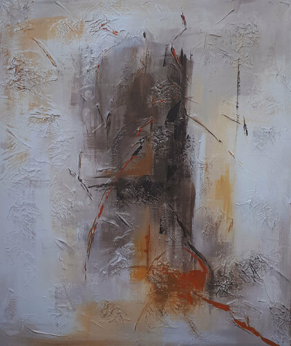 Tierra 1 van Gema Cebrian, Schilderij te koop op Singulart