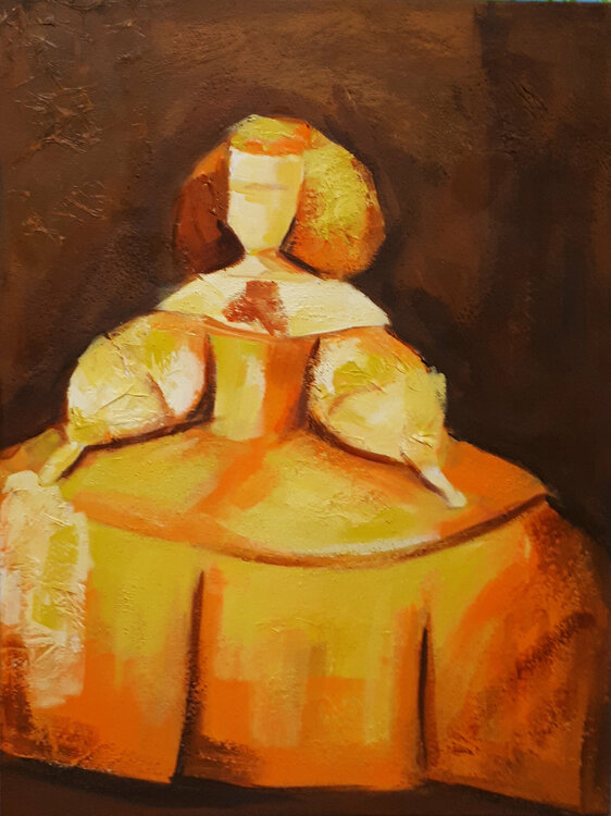 Menina Pop Art Amarilla Gema Cebrian