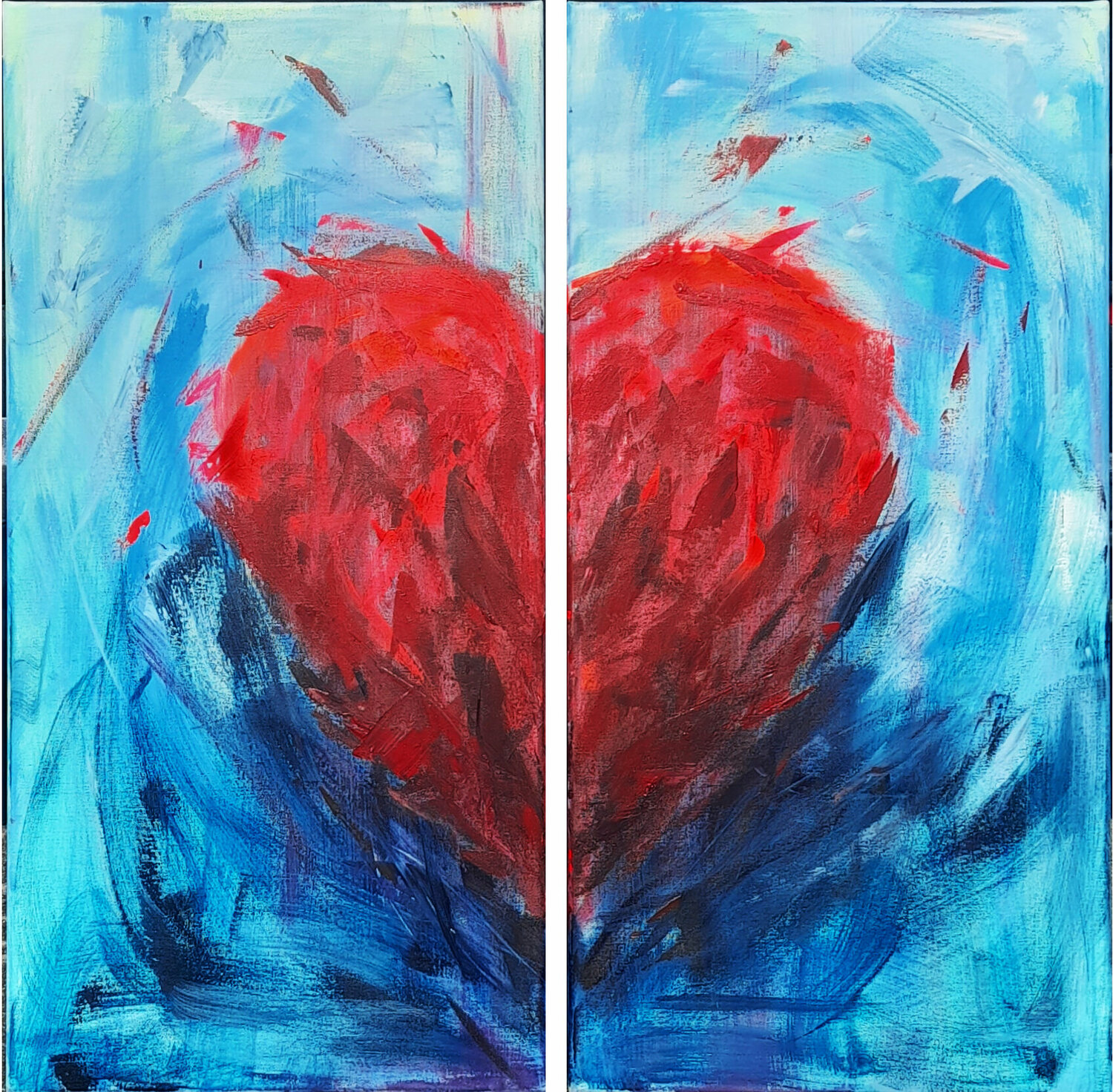 De Betekenis en Symboliek van het Gebroken Hartje in de Bloementaal, image size:1500x1472