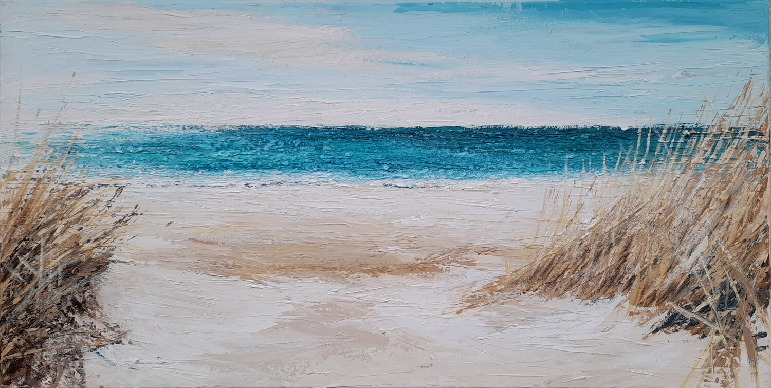 Camino a la playa Gema Cebrian