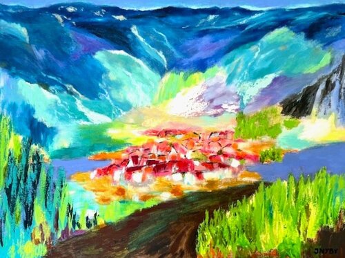 Untitled by Janni Nyby, 회화 for Sale on Singulart