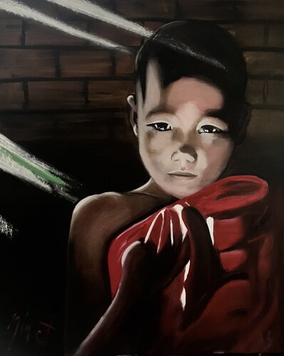 Don de soi di Françoise Minet, Pittura in vendita su Singulart