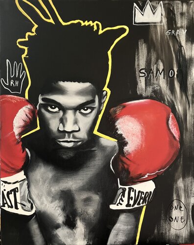 Basquiat-Samo von Françoise Minet, Malerei kaufen auf Singulart