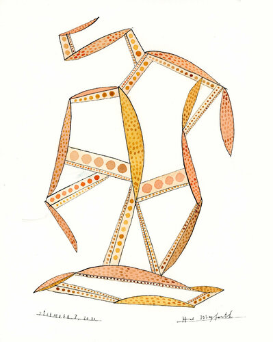 12_7_21 by Hal Mayforth, Drawing for Sale on Singulart