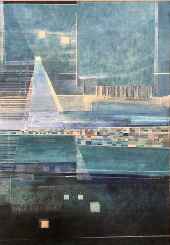 WATER LINES van Bela Branquinho, Schilderij te koop op Singulart