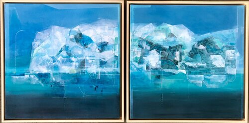 Iceland South van Bela Branquinho, Schilderij te koop op Singulart