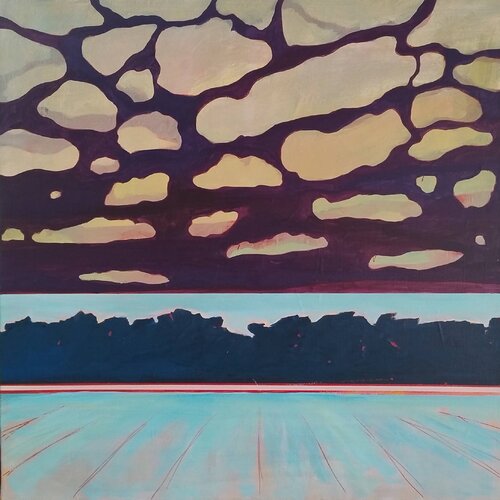 Wolkenband de Kai Hoge, Pintura a la venta en Singulart