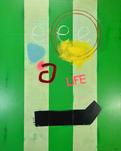 New Day Everyday van Joejene C. Santos, Schilderij te koop op Singulart