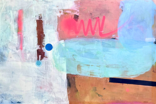 Waterflow par Joejene C. Santos, Peinture en vente sur Singulart