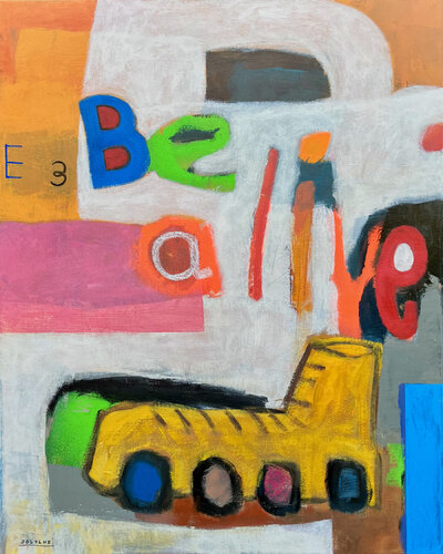 That's How I Roll Baby van Joejene C. Santos, Schilderij te koop op Singulart