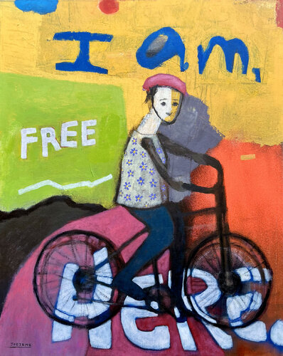 Joy Of Life II van Joejene C. Santos, Schilderij te koop op Singulart