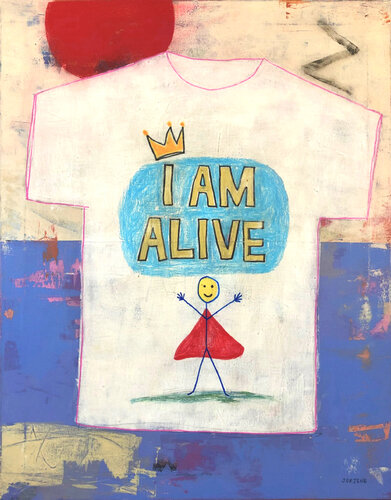 I Am Alive von Joejene C. Santos, Malerei kaufen auf Singulart