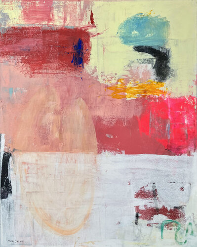 Rose Bud van Joejene C. Santos, Schilderij te koop op Singulart