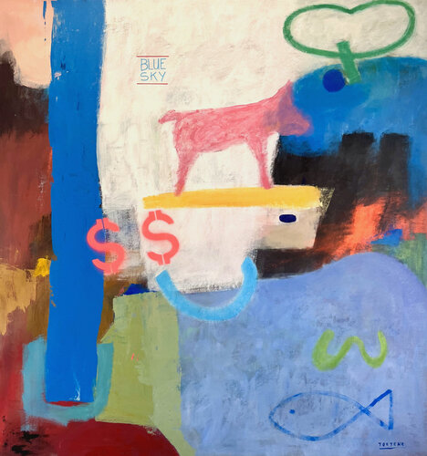 Clear Sky di Joejene C. Santos, Pittura in vendita su Singulart