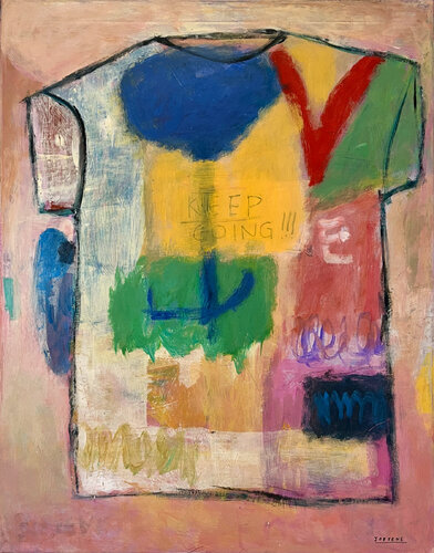 Keep Going di Joejene C. Santos, Pittura in vendita su Singulart