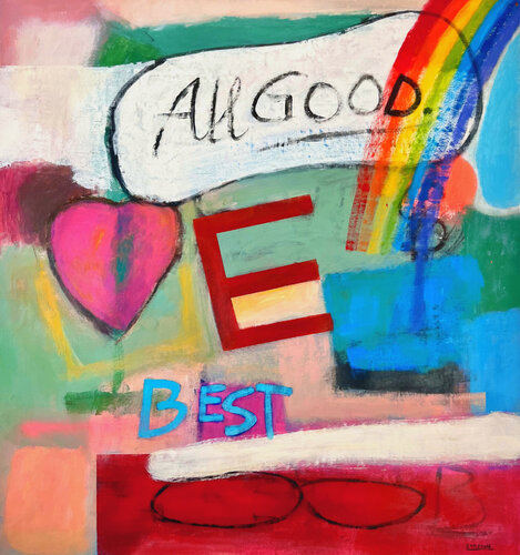 Love Rainbow von Joejene C. Santos, Malerei kaufen auf Singulart