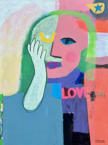 Mi Amor di Joejene C. Santos, Pittura in vendita su Singulart