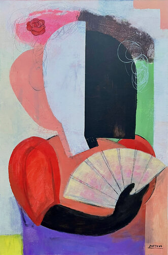 Audrey di Joejene C. Santos, Pittura in vendita su Singulart