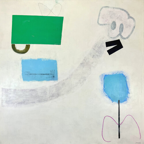 Correction 57 x 57 not 57 x 45 di Joejene C. Santos, Pittura in vendita su Singulart