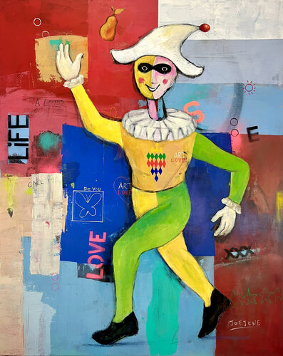 It's Showtime van Joejene C. Santos, Schilderij te koop op Singulart